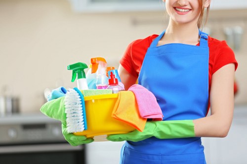 Shared corridor cleaning for a Lambeth property