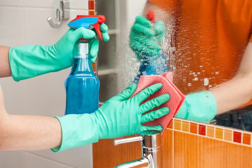 Careful cleaning of a sofa stain in a Lambeth property
