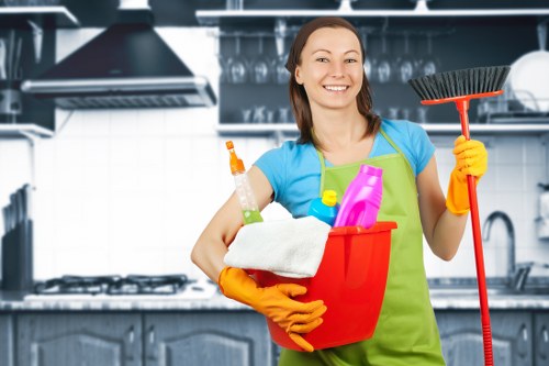 Professional deep cleaning service for a Lambeth home interior