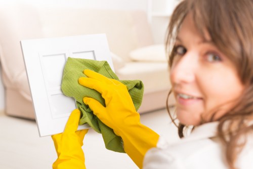 Cleaners in Lambeth performing careful and thorough property cleaning
